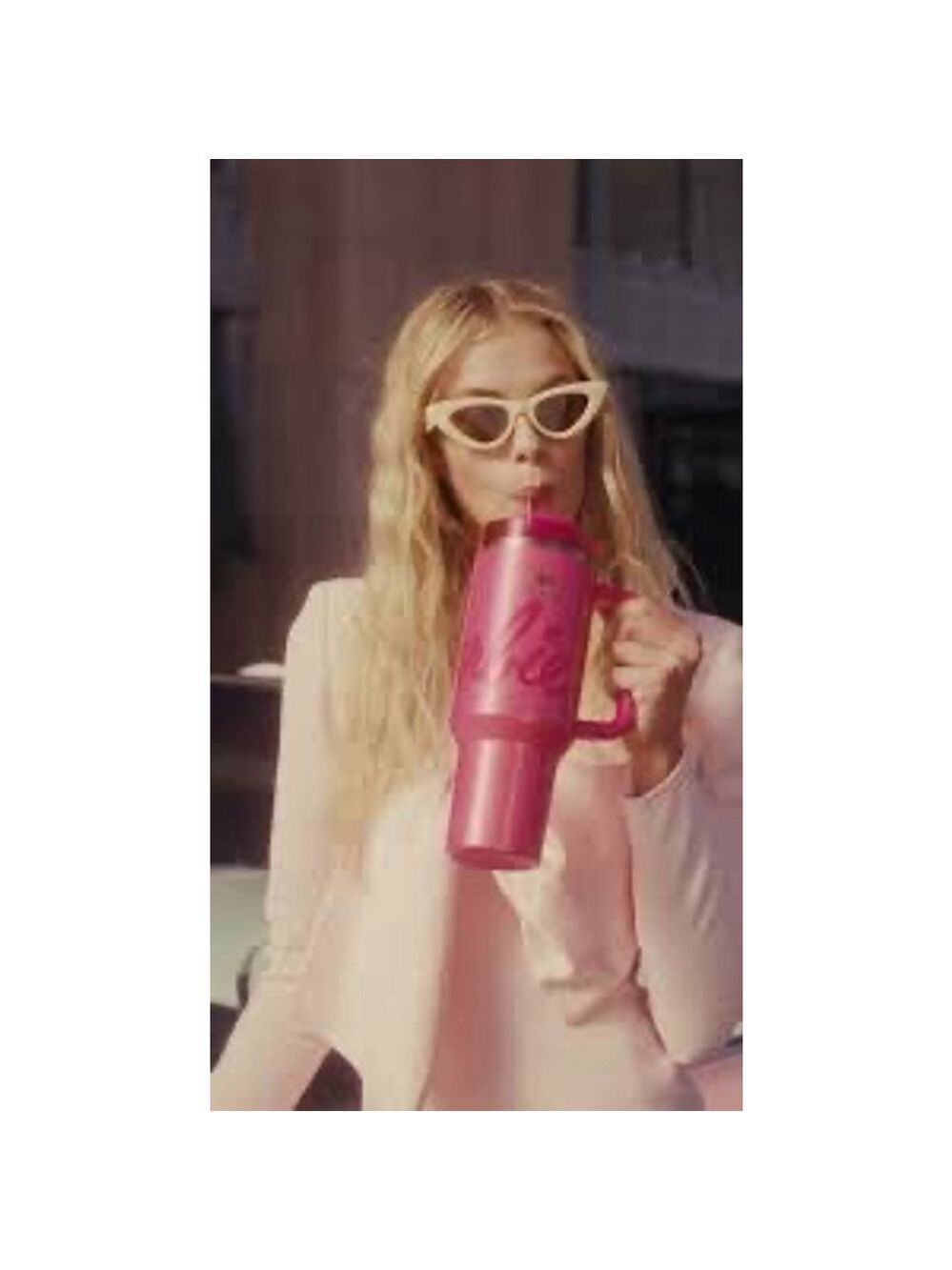 Barbie X Stanley Icon Quencher H20 Tumbler Cup 40oz Anniversary Edition - Picture 2 of 3